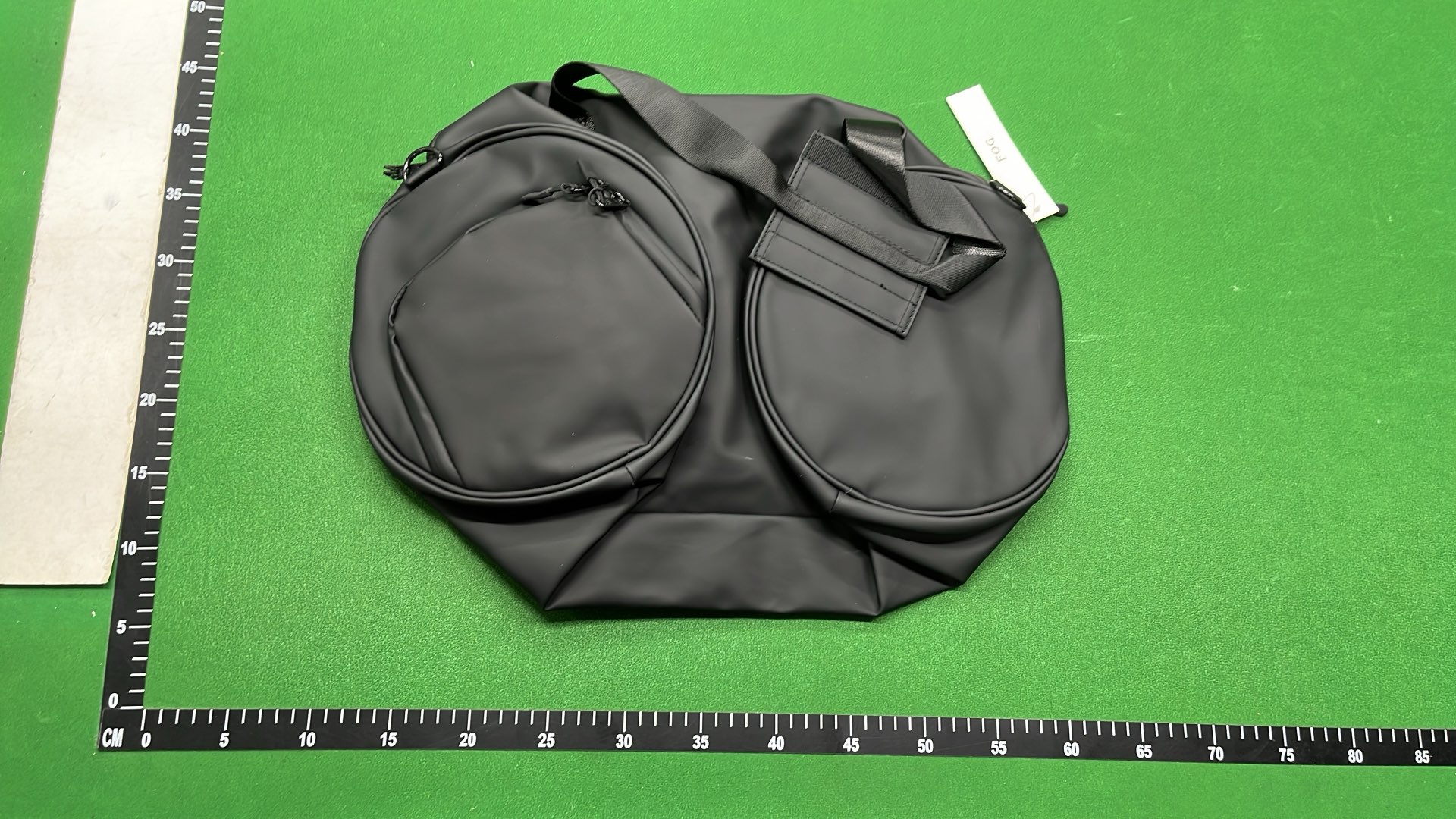 Essentials Black Duffle Bag for Gym and Travel