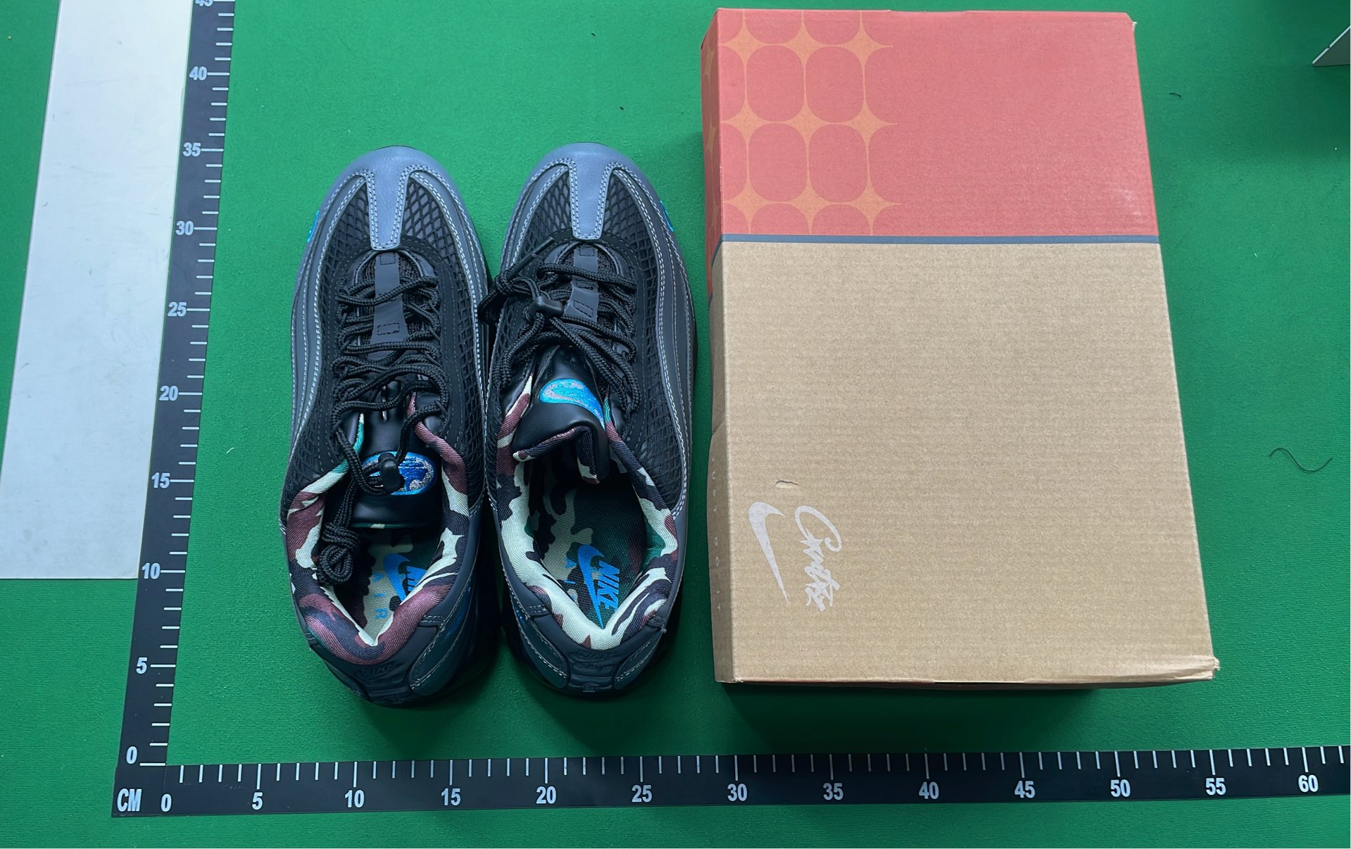 Nike Air Max 97 Olive Green and Black Sneakers