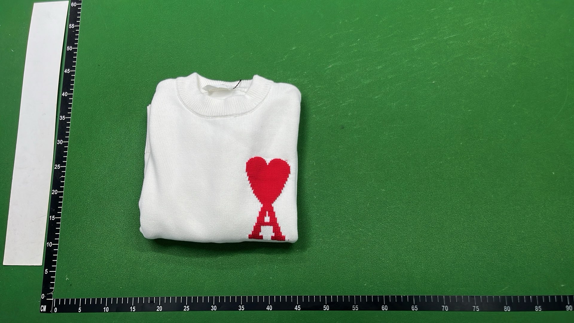 Ami Paris Heart Logo Knit Sweater - Multiple Colors