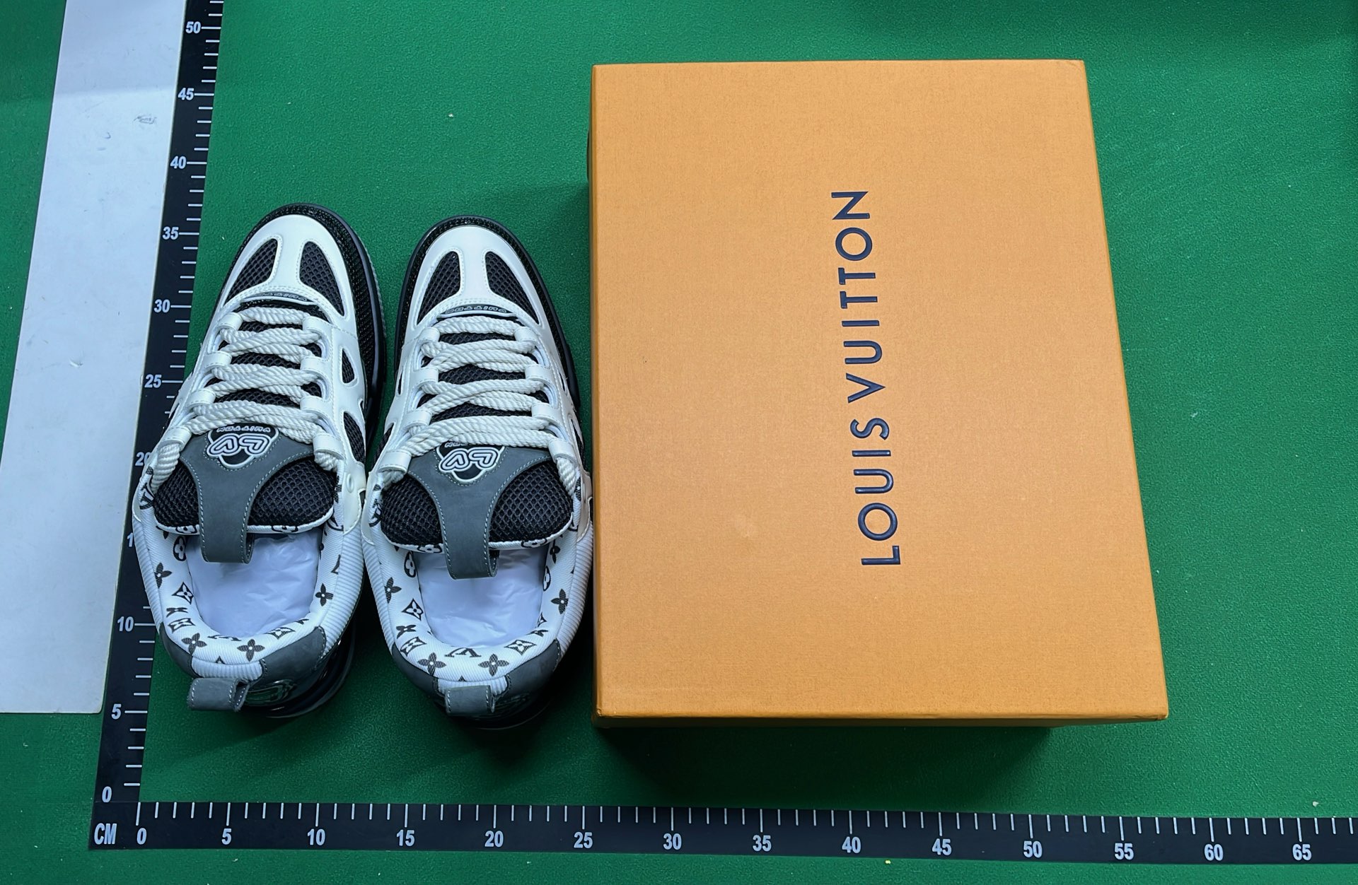 Louis Vuitton x Nike Air Jordan 1 Low Sneakers