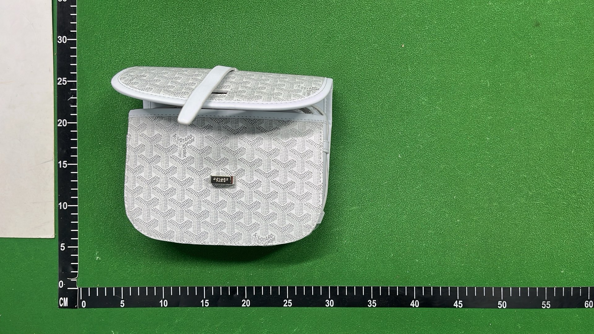 Goyard Saint Louis PM Bag in Grey Canvas