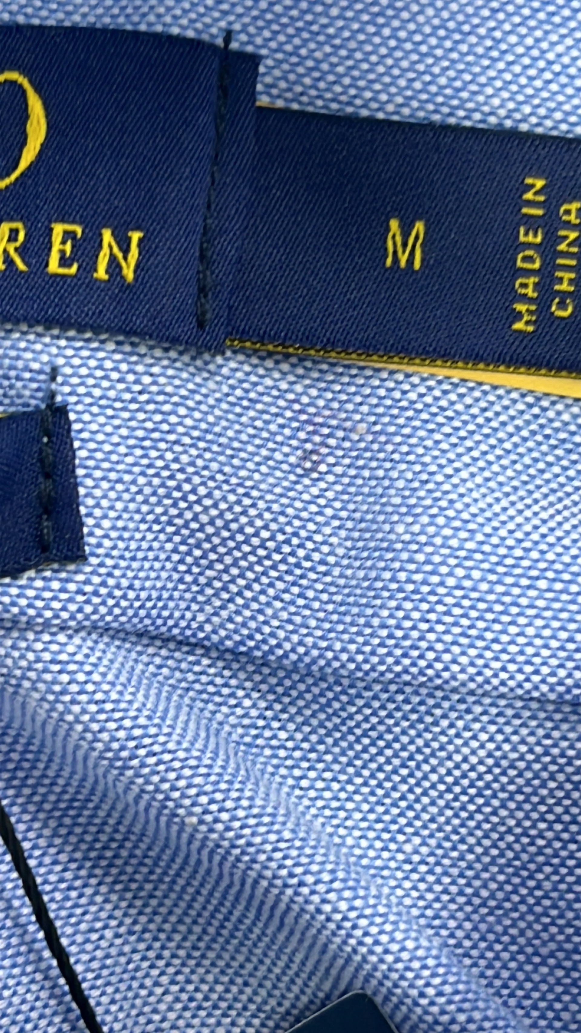 Men's Classic Fit White Oxford Shirt