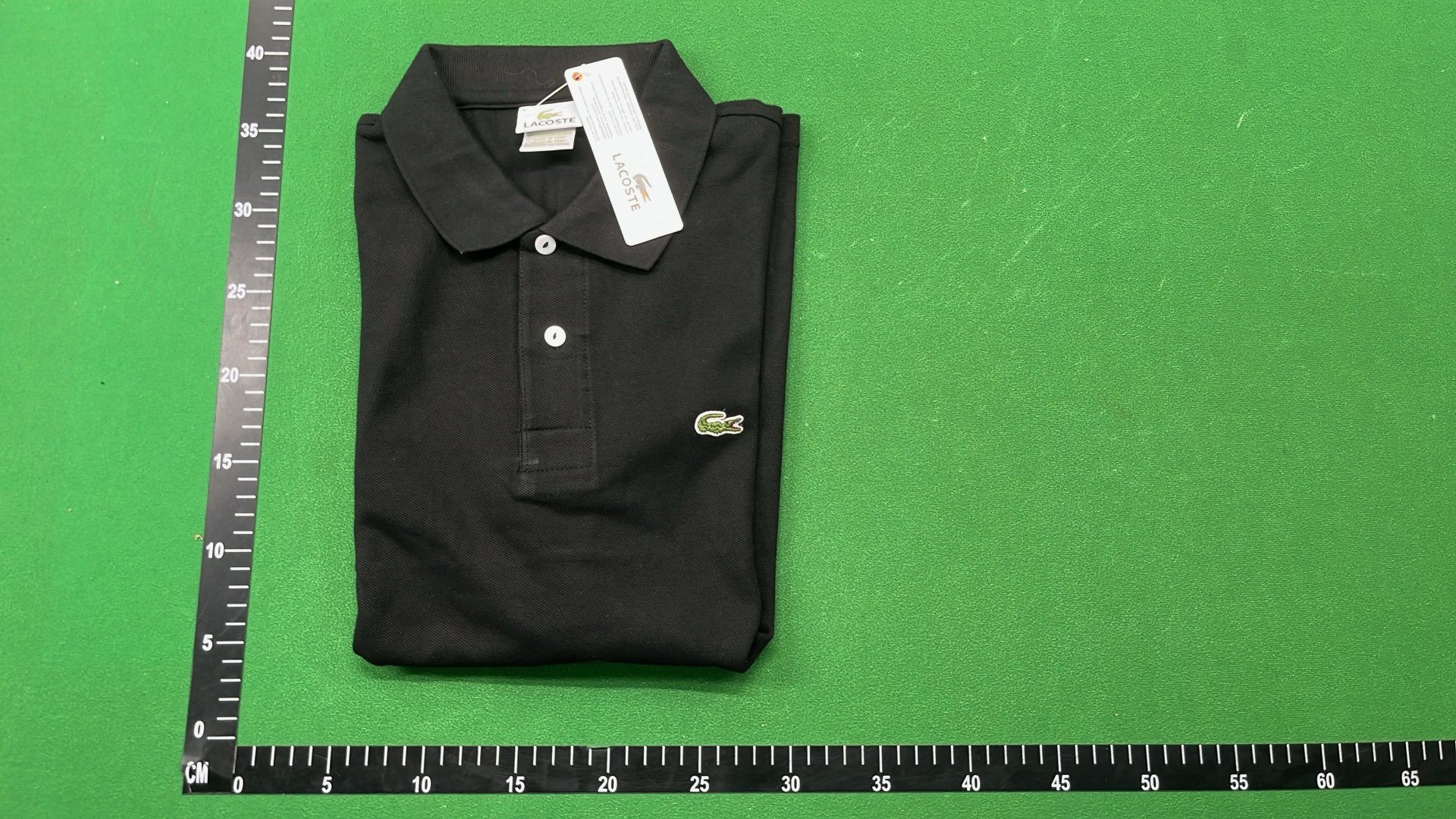 Men's Gray Pique Polo Shirt with Crocodile Logo