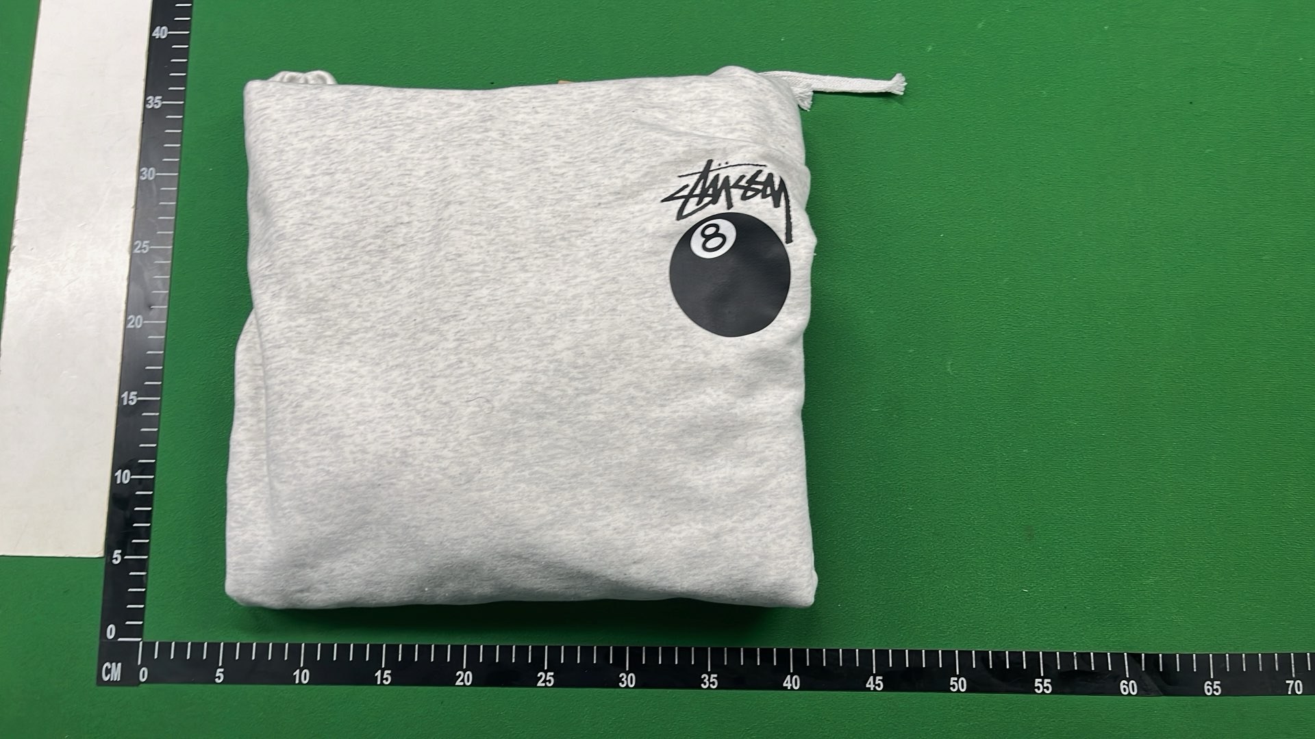 Stussy Black Hoodie with Chrome Logo Design
