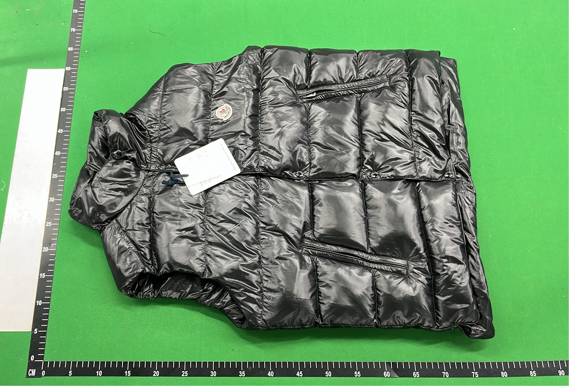 Moncler Black Puffer Vest for Men Women