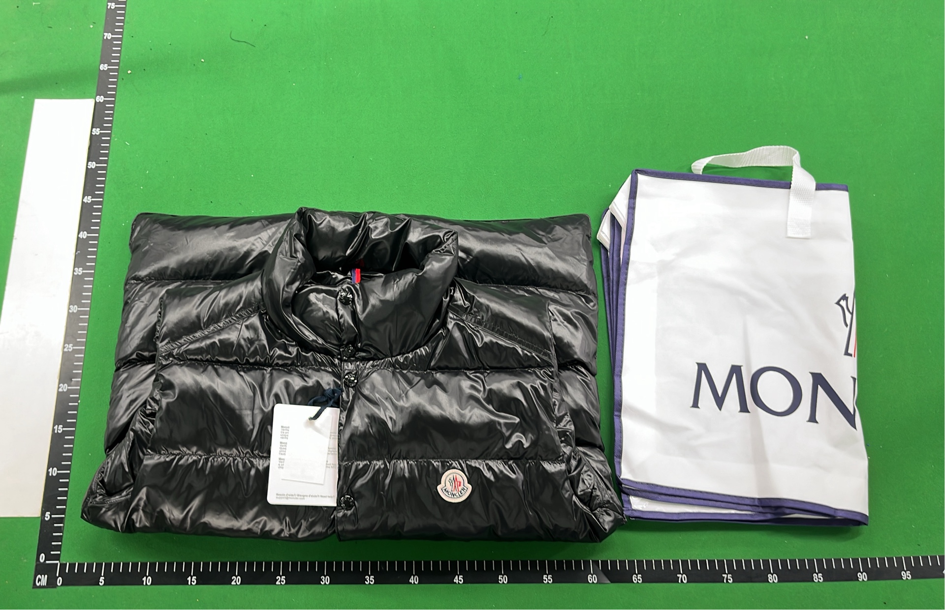 Moncler Black Puffer Vest for Men Women