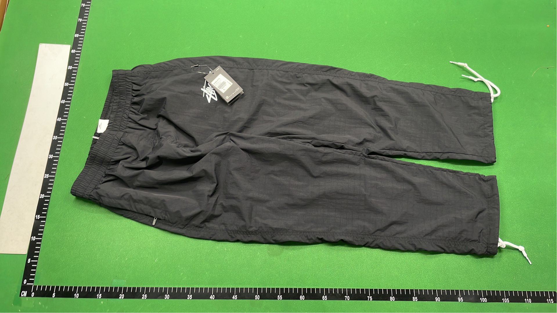 Stussy Black Jacket with White Logo
