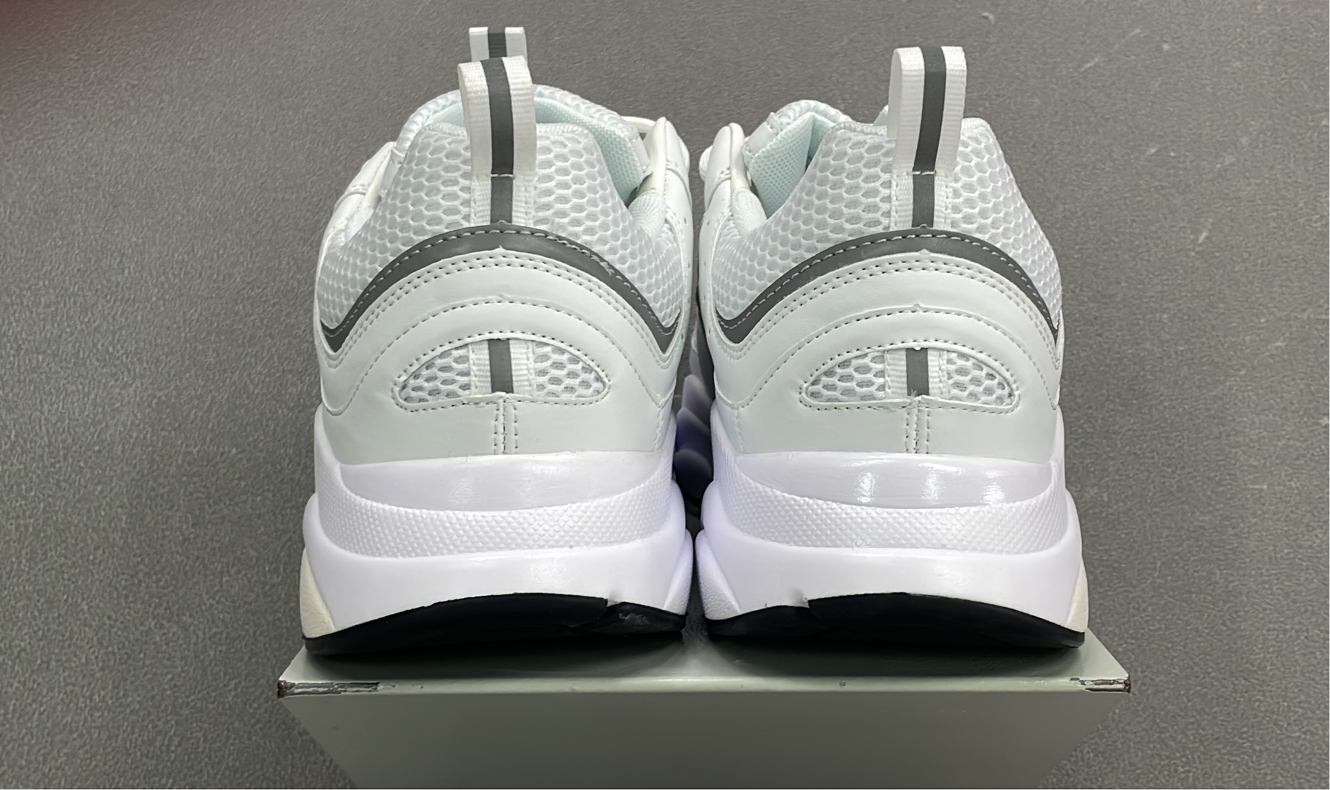 Dior Sneakers - Black, White & Blue Mesh Running Shoes
