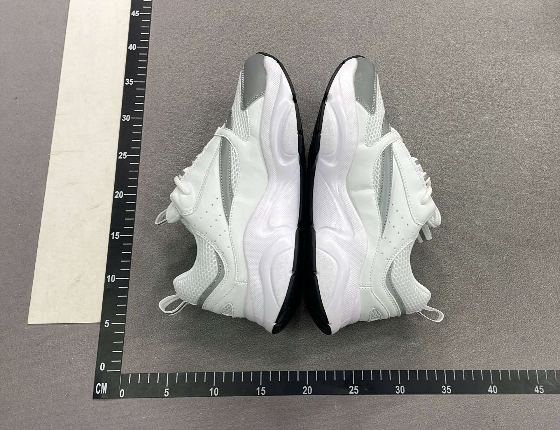 Dior Sneakers - Black, White & Blue Mesh Running Shoes