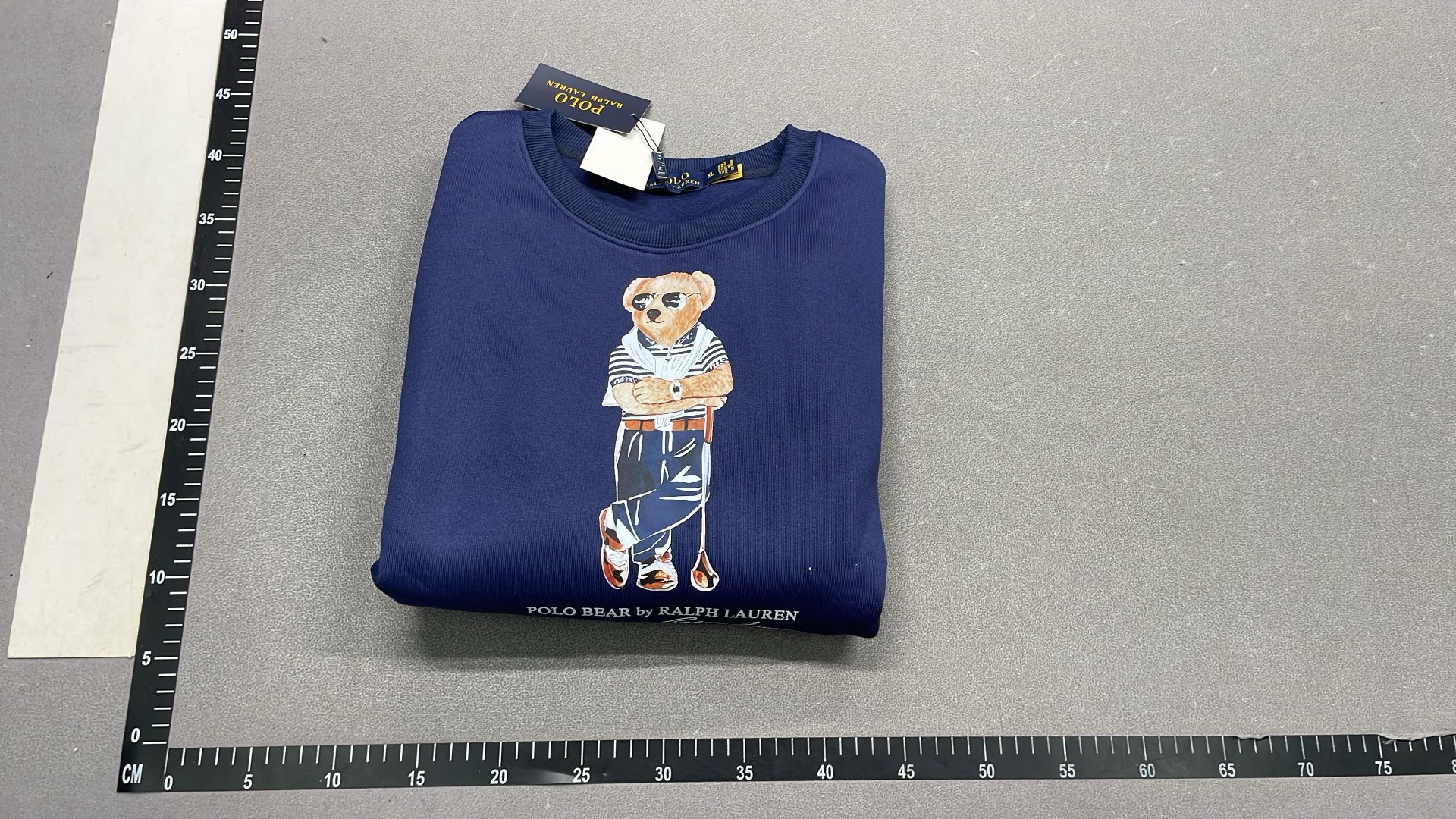 Polo Bear by Ralph Lauren Hoodie Gray Sweatshirt