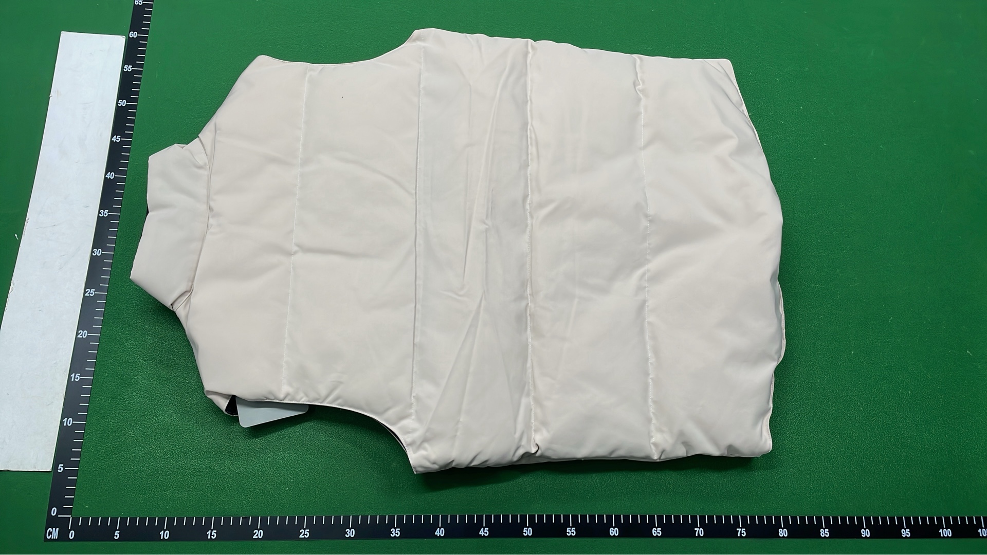 Canada Goose Grey Puffer Vest with Logo Patch