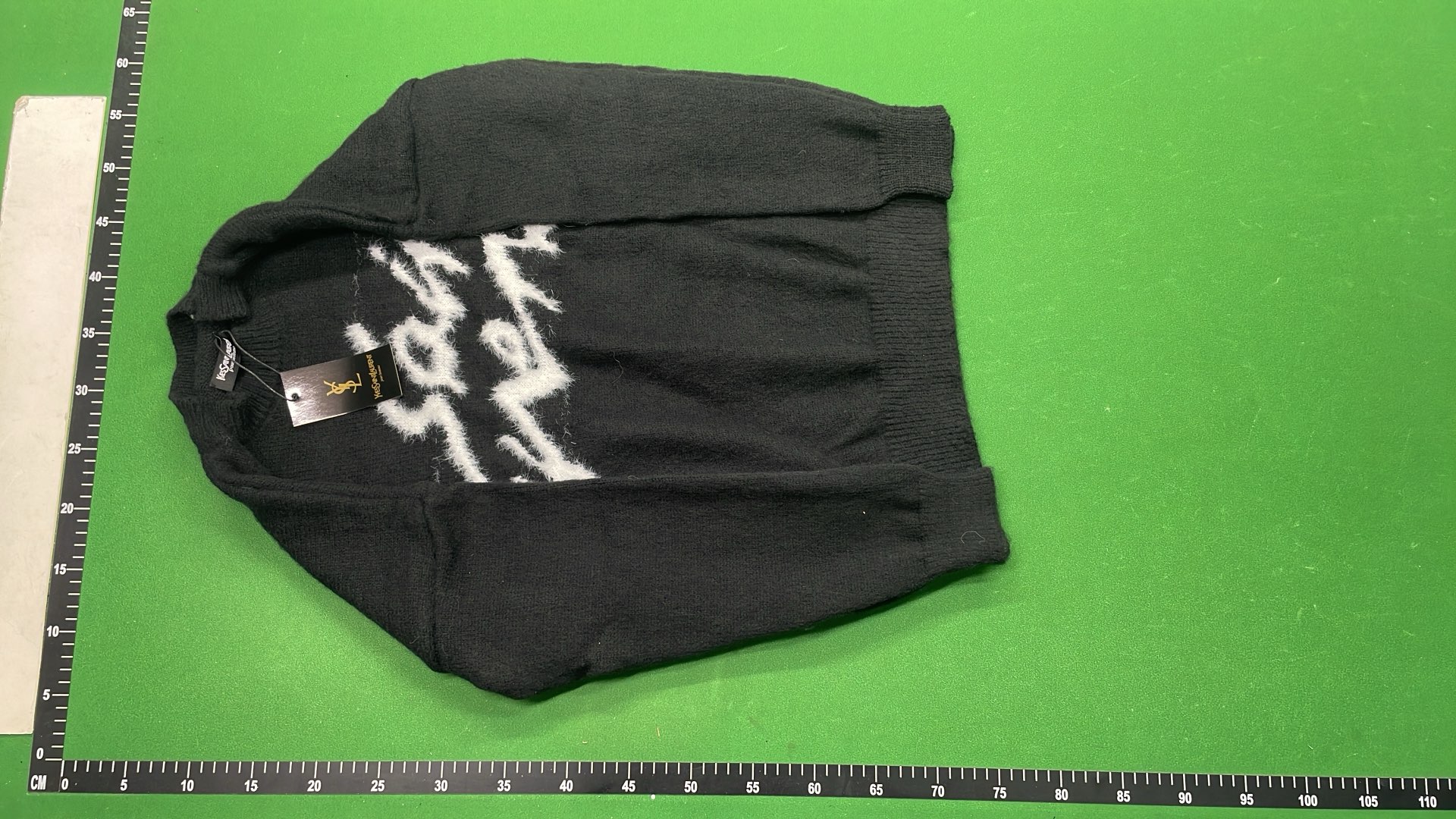 Stussy Logo Knit Sweater - Black