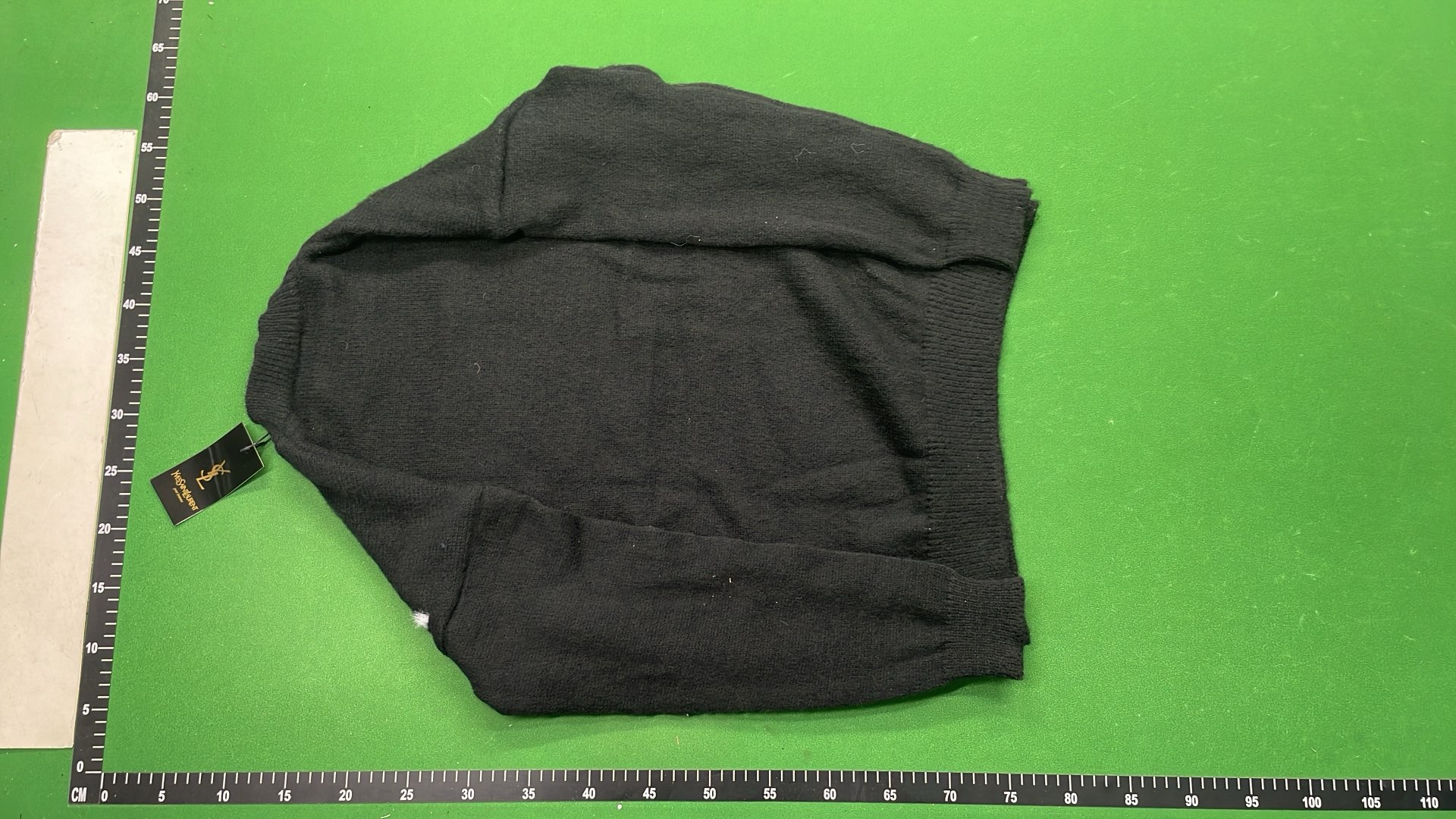 Stussy Logo Knit Sweater - Black