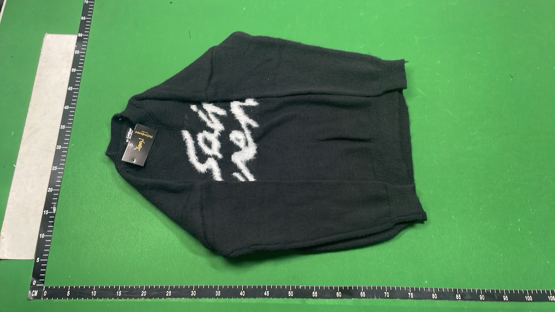Stussy Logo Knit Sweater - Black