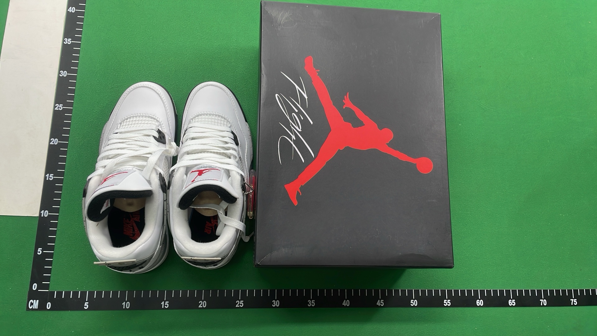 Air Jordan 4 Retro White Cement Men's Sneakers