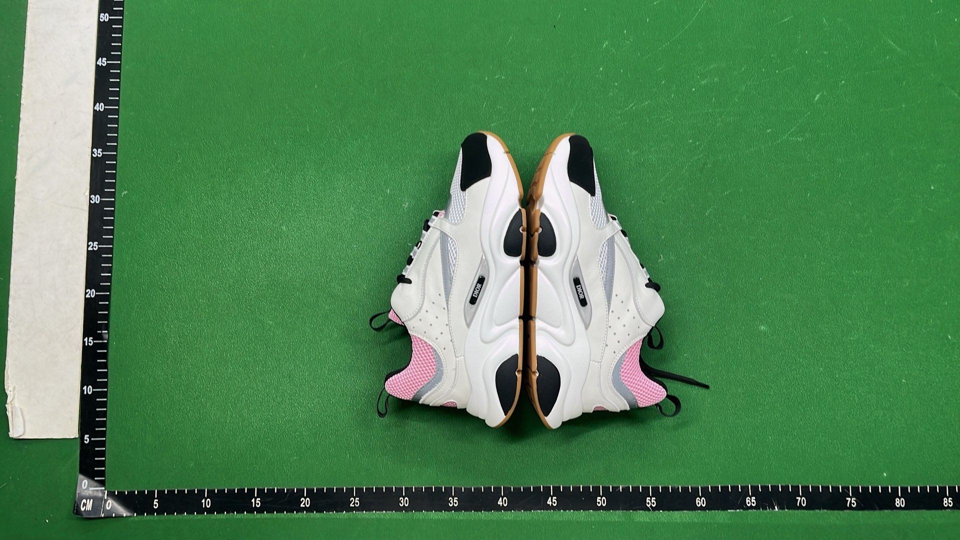 Dior B23 High-Top Sneakers Gold White