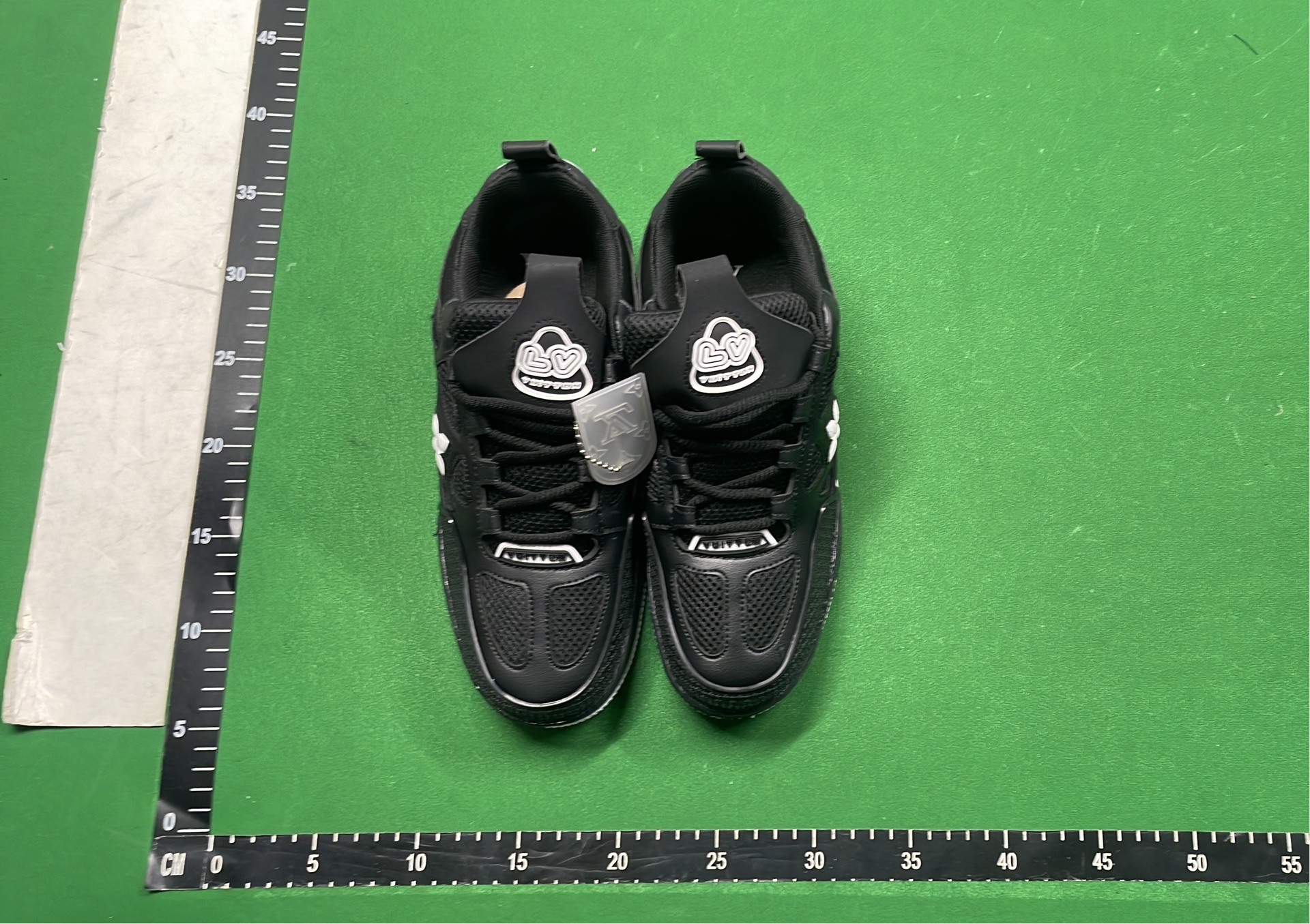 LV White Monogram Sneakers for Men Women