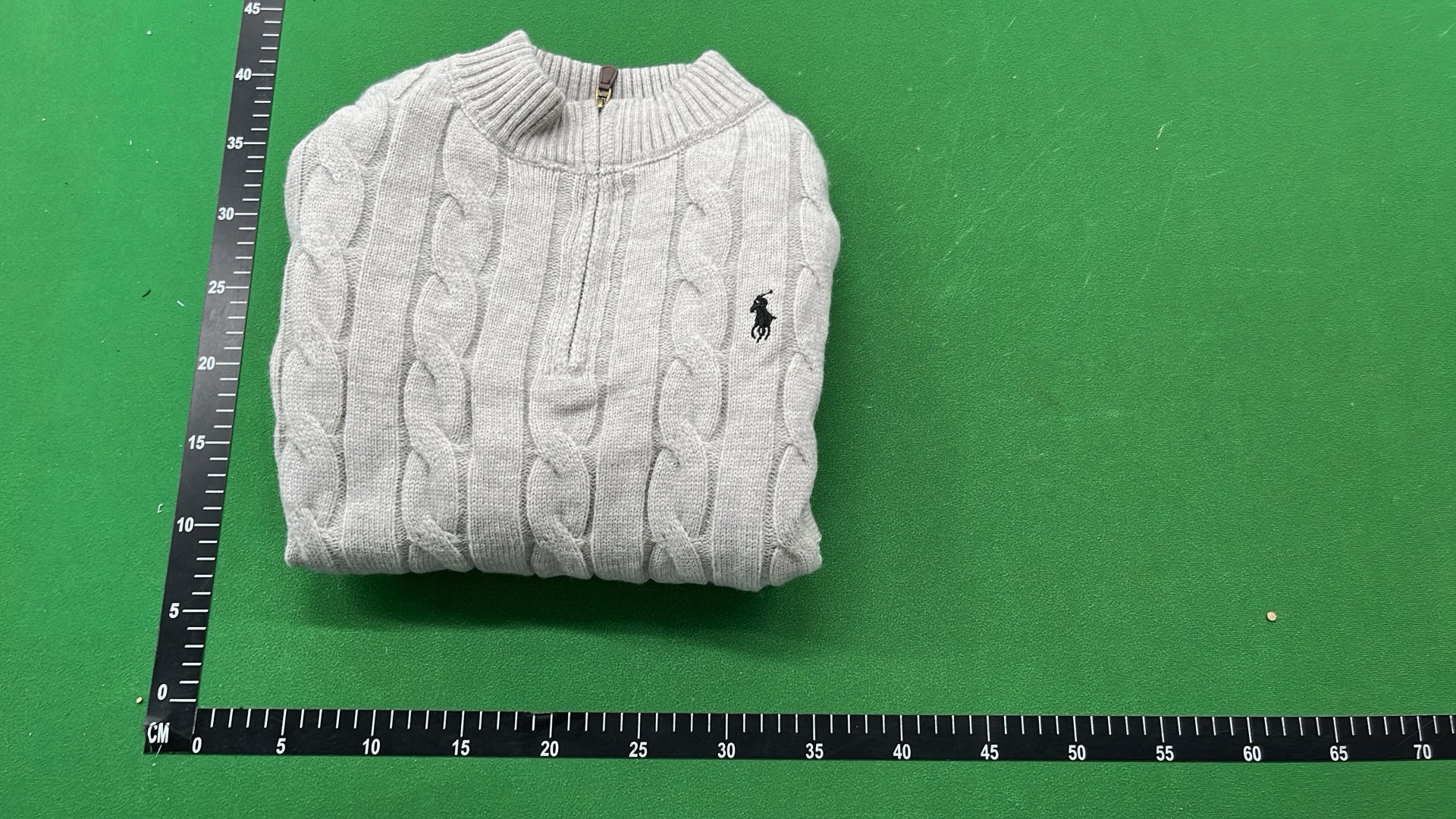 Men's Cable Knit Sweater - Classic Fit in Black, Gray, and White