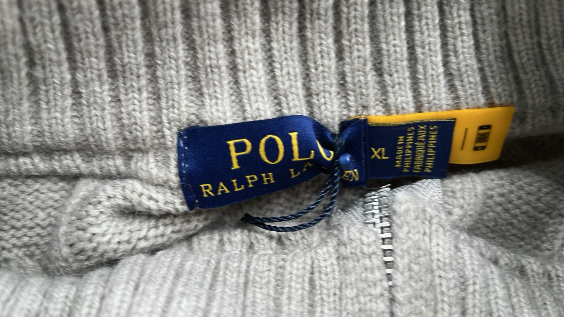 Men's Cable Knit Sweater - Classic Fit in Black, Gray, and White