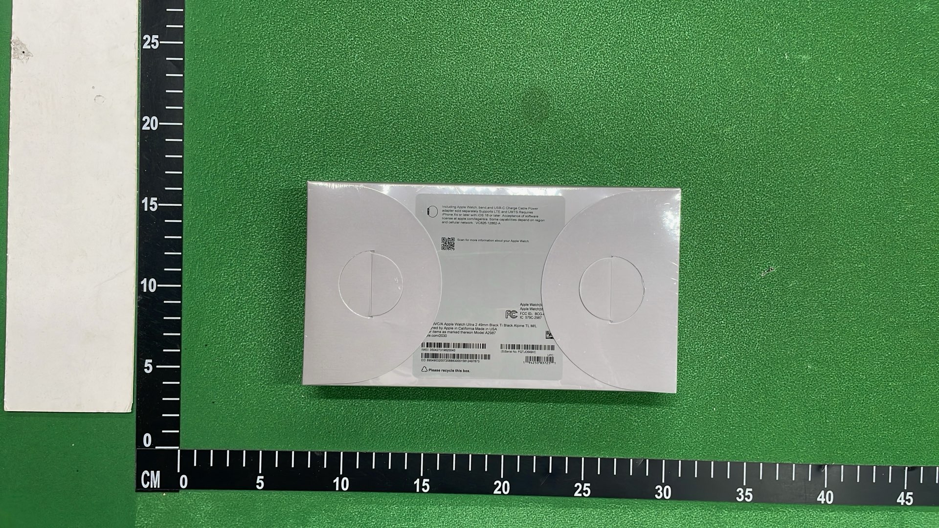 Apple Watch Ultra 2 49mm Aluminum Case with Sport Band