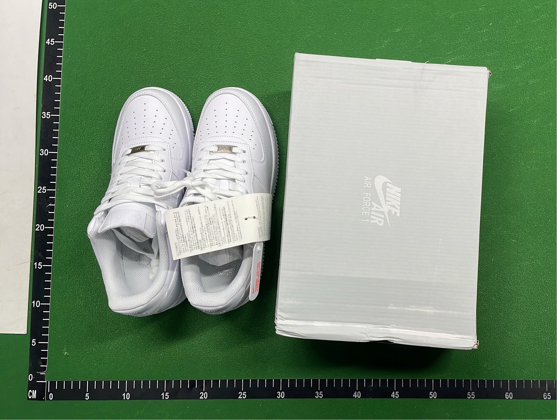Nike Air Force 1 Low Sneakers - White, Black, Tan