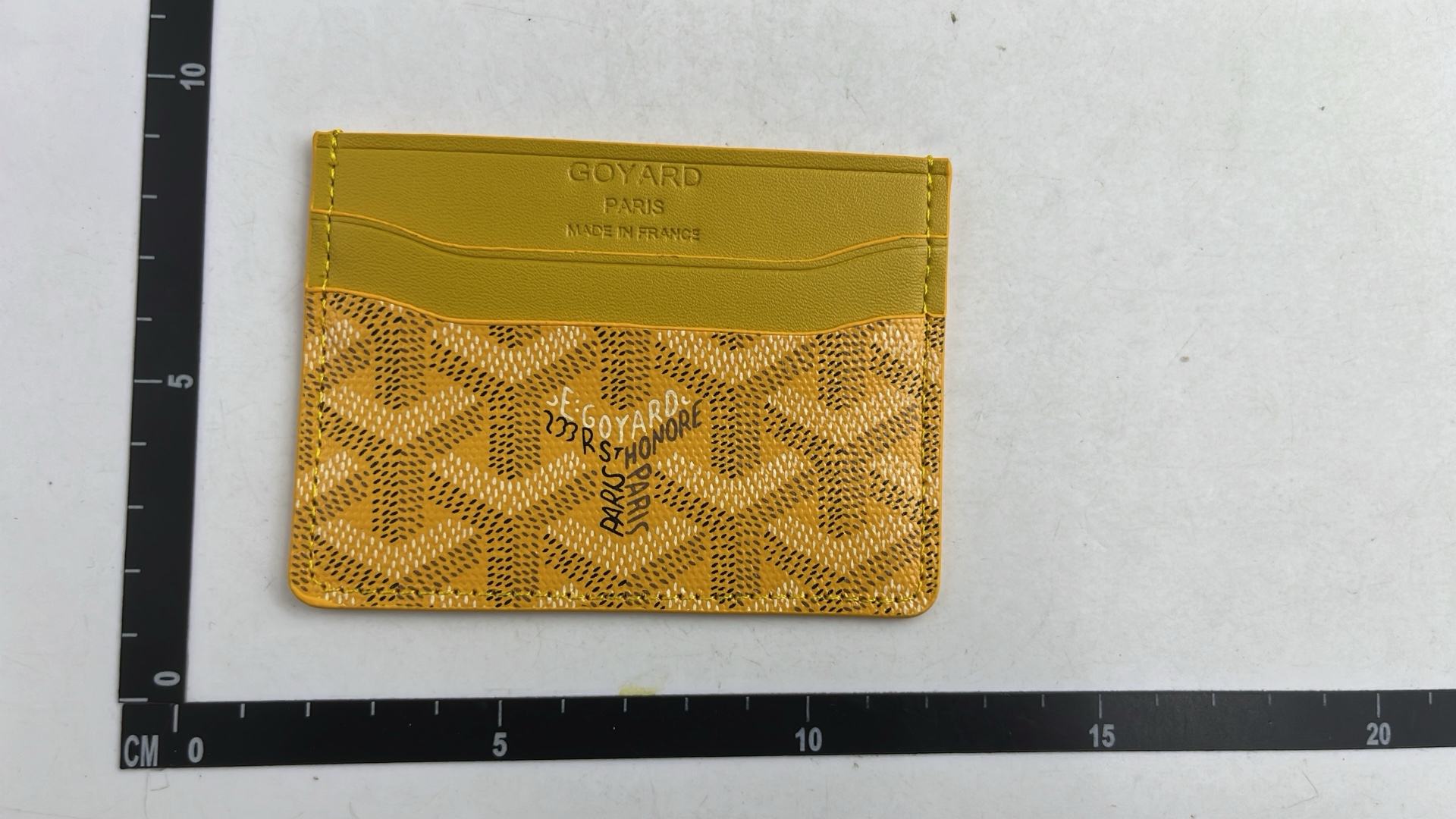 Goyard Wallet Card Holder Monogram Pattern Leather Accessory