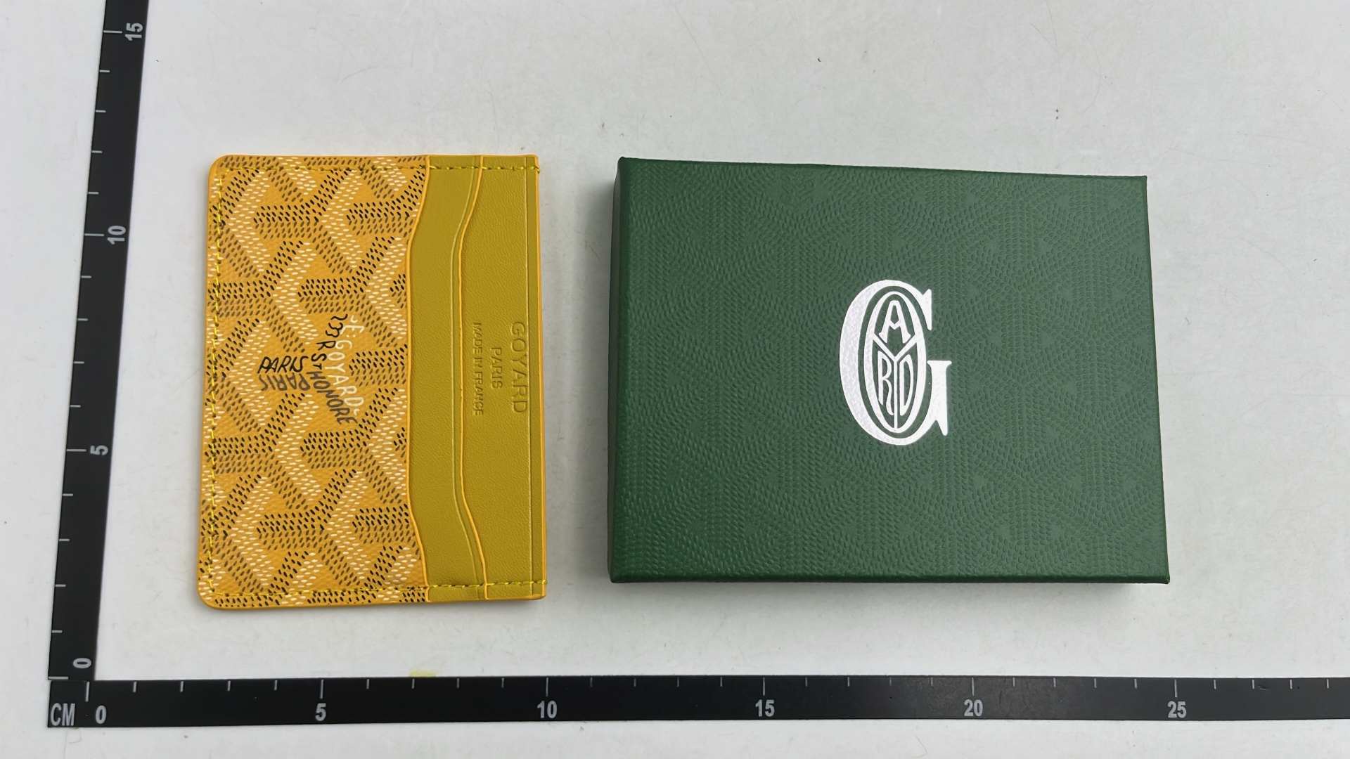 Goyard Wallet Card Holder Monogram Pattern Leather Accessory