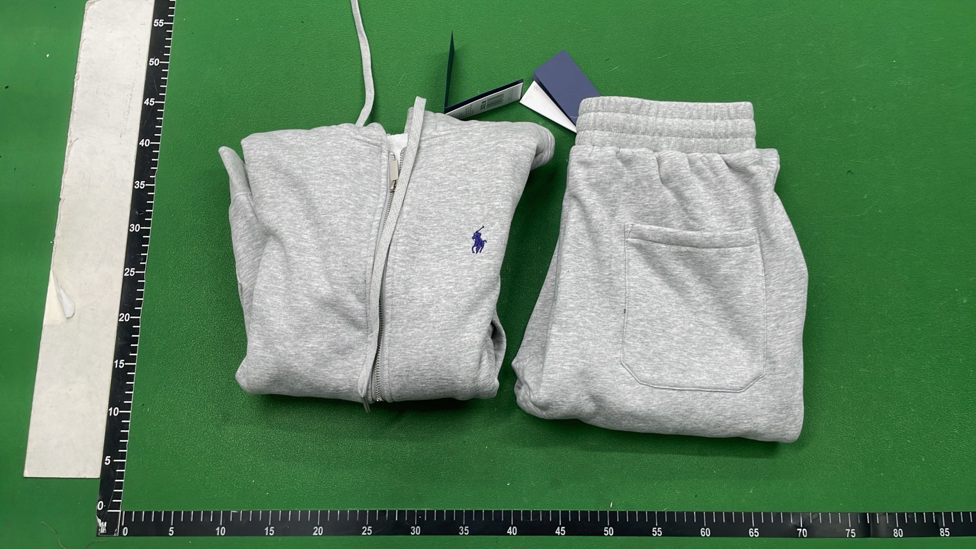 Green Polo Ralph Lauren Hoodie and Jogger Set