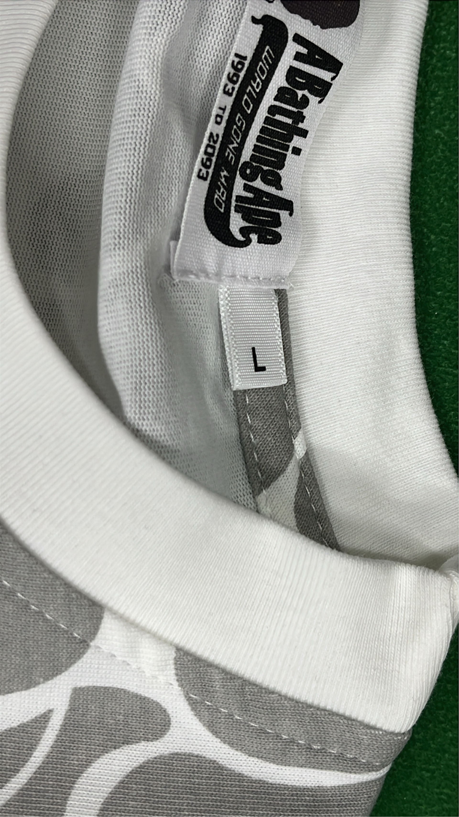 1:1 Batch Abape Tshirt  in the Best OopBuy Spreadsheet QC photos
