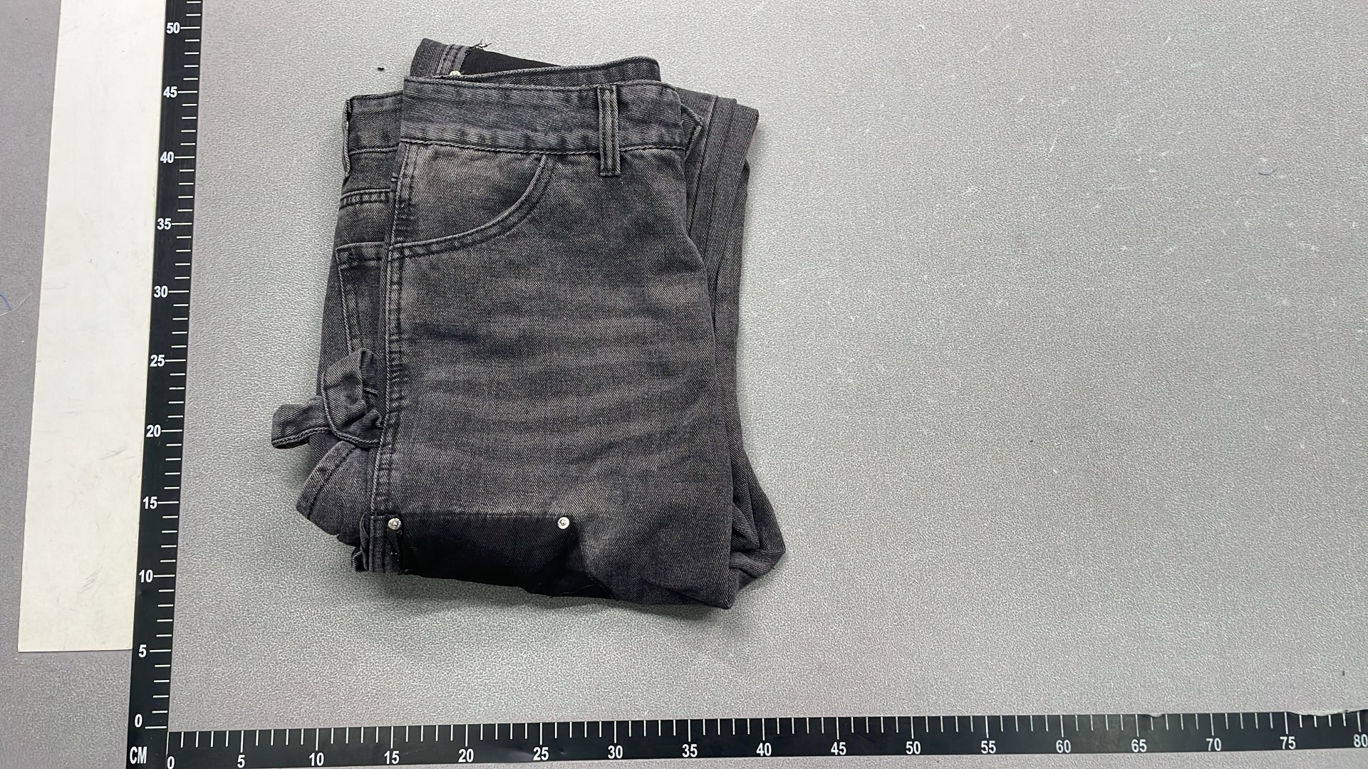 Distressed Wide Leg Jeans with Patches and Rips