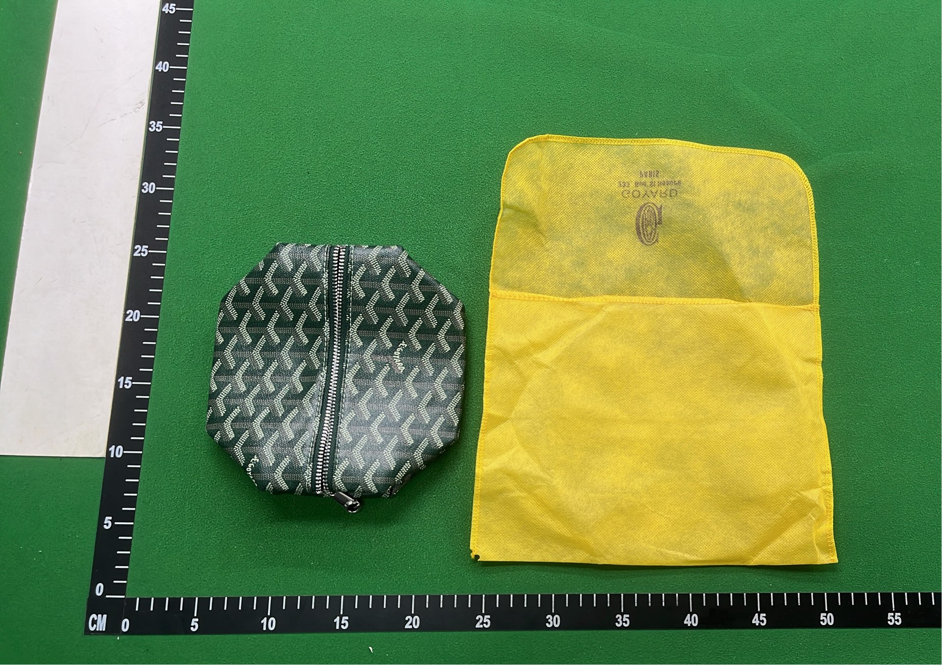 Goyard Red Monogram Pouch
