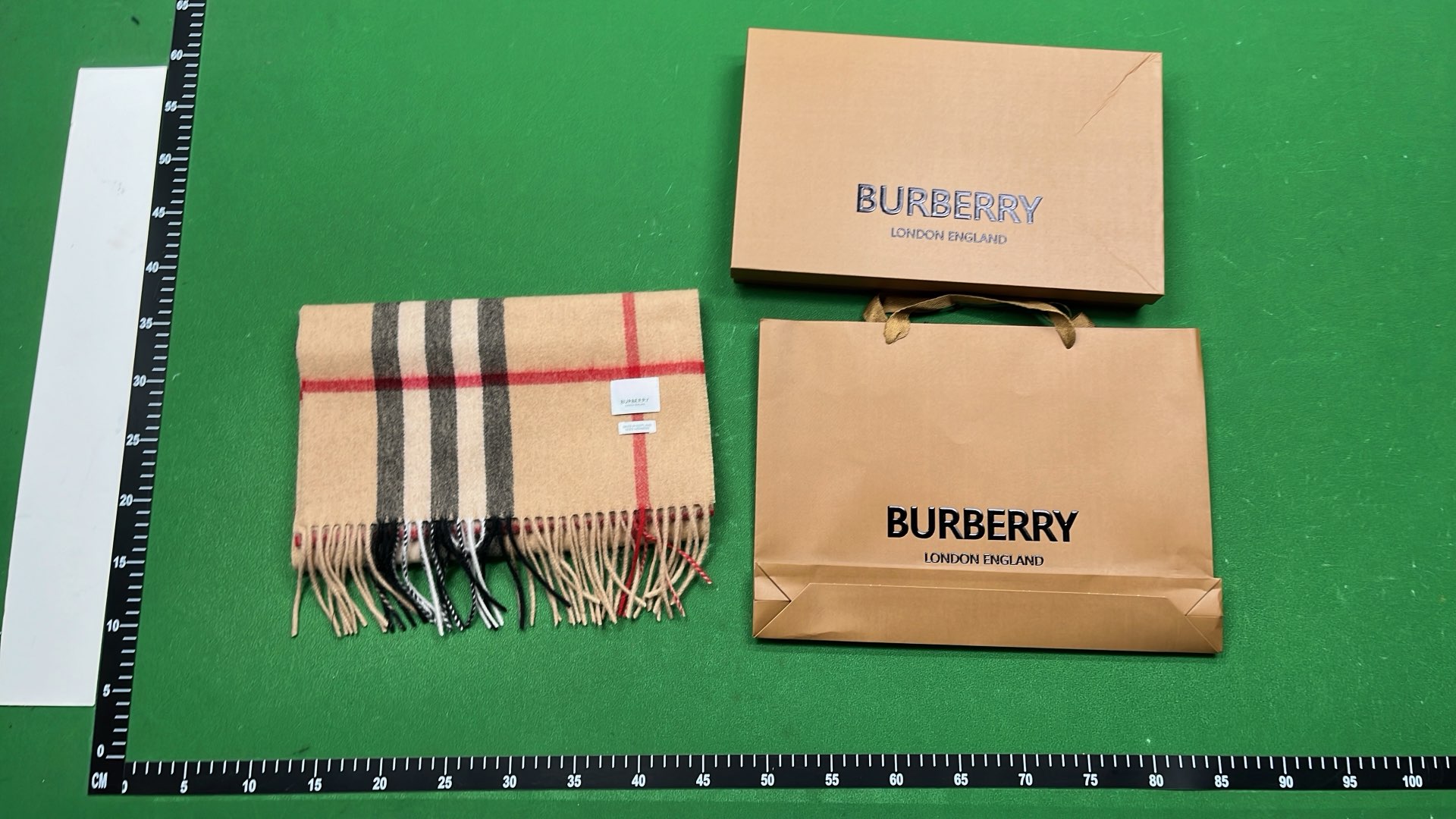 Burberry Classic Check Cashmere Scarf in Multiple Colors