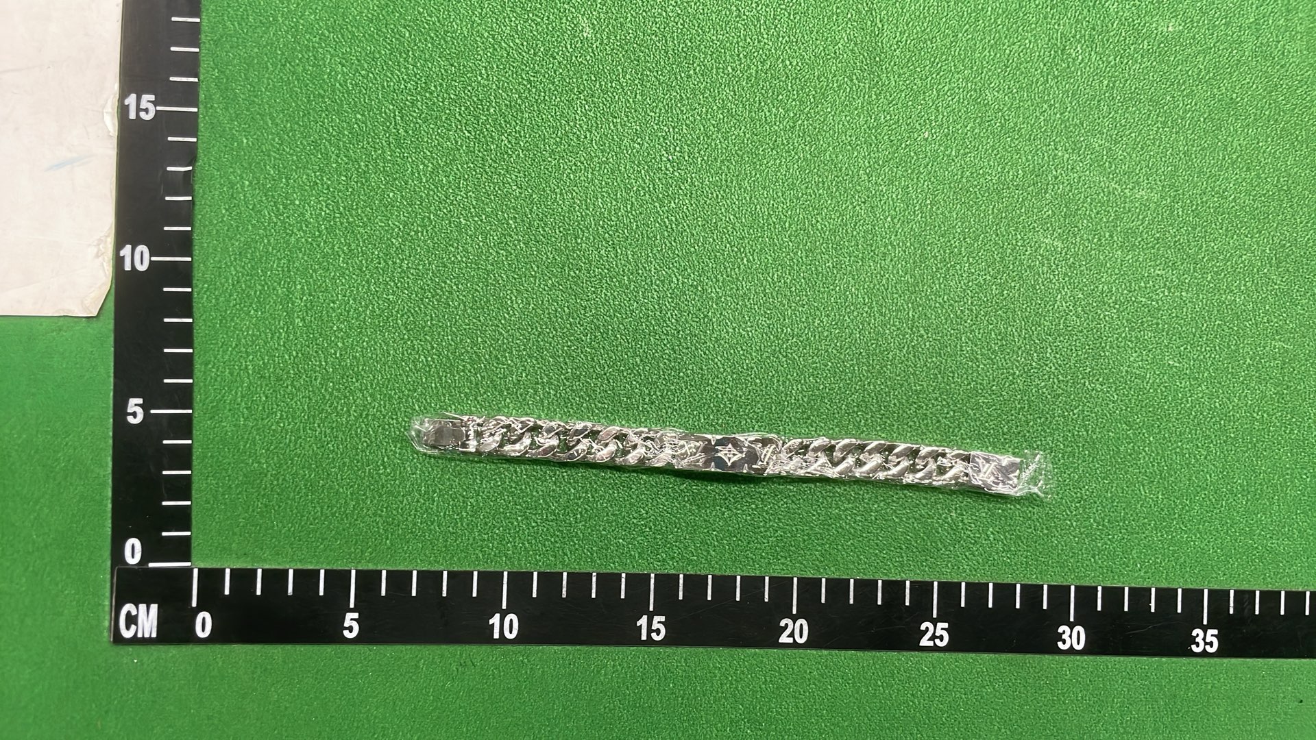 Louis Vuitton Chain Bracelet with Monogram Motif