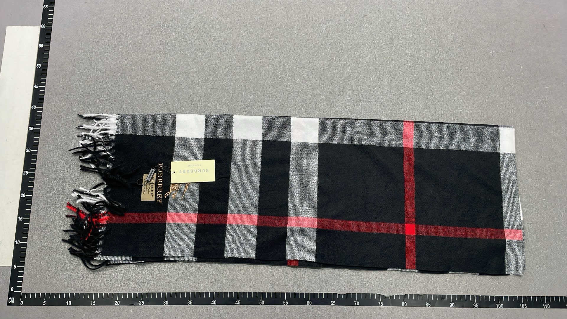 Burberry Classic Check Cashmere Scarf