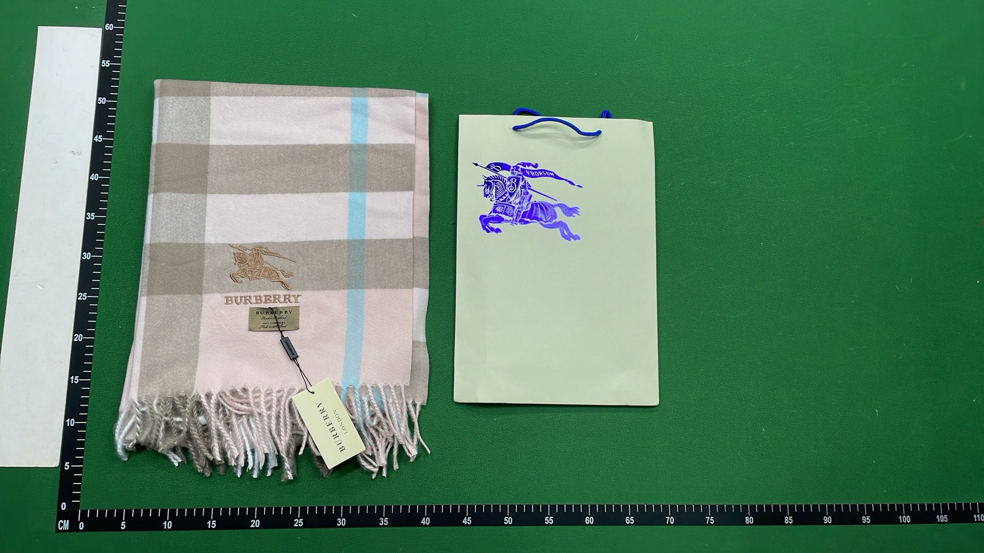 Burberry Classic Check Cashmere Scarf