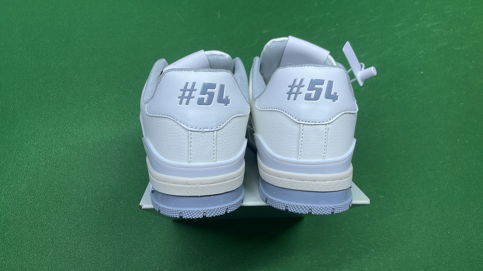 Louis Vuitton LV Trainer Sneakers White Black Monogram