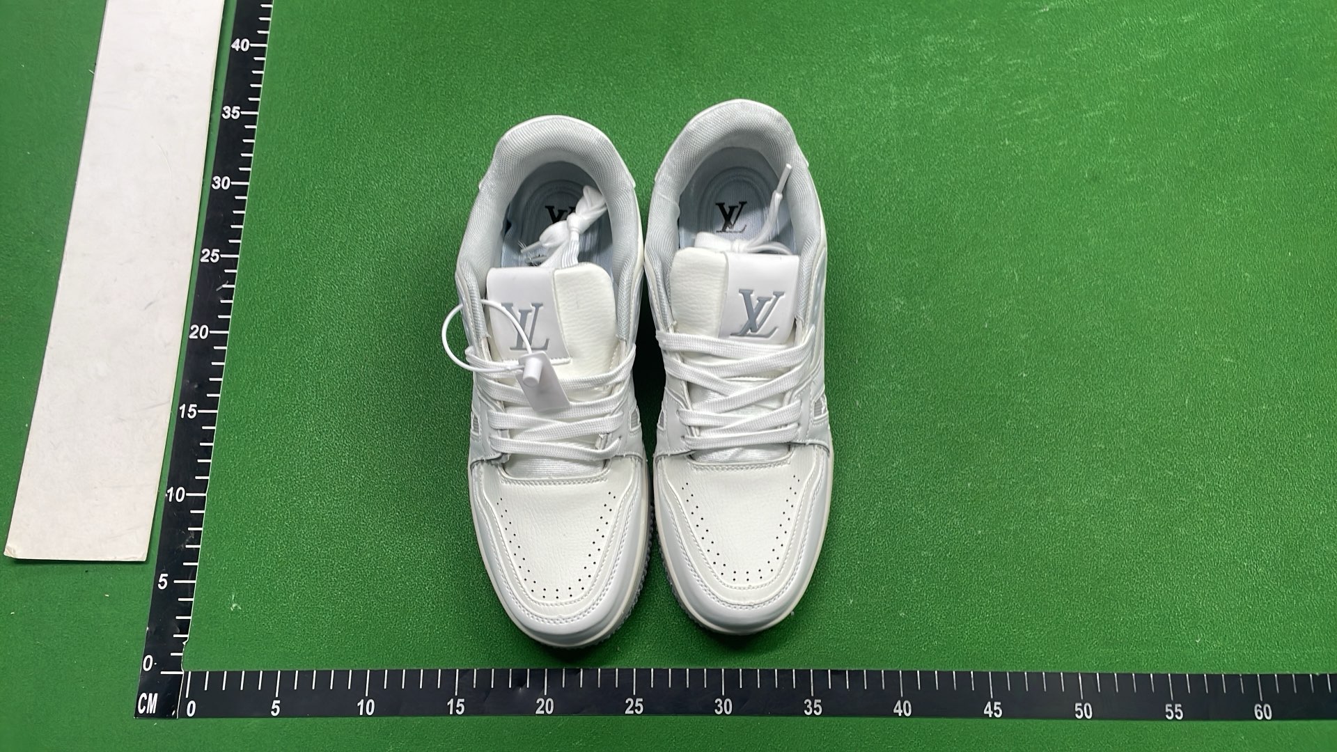 Louis Vuitton LV Trainer Sneakers White Black Monogram