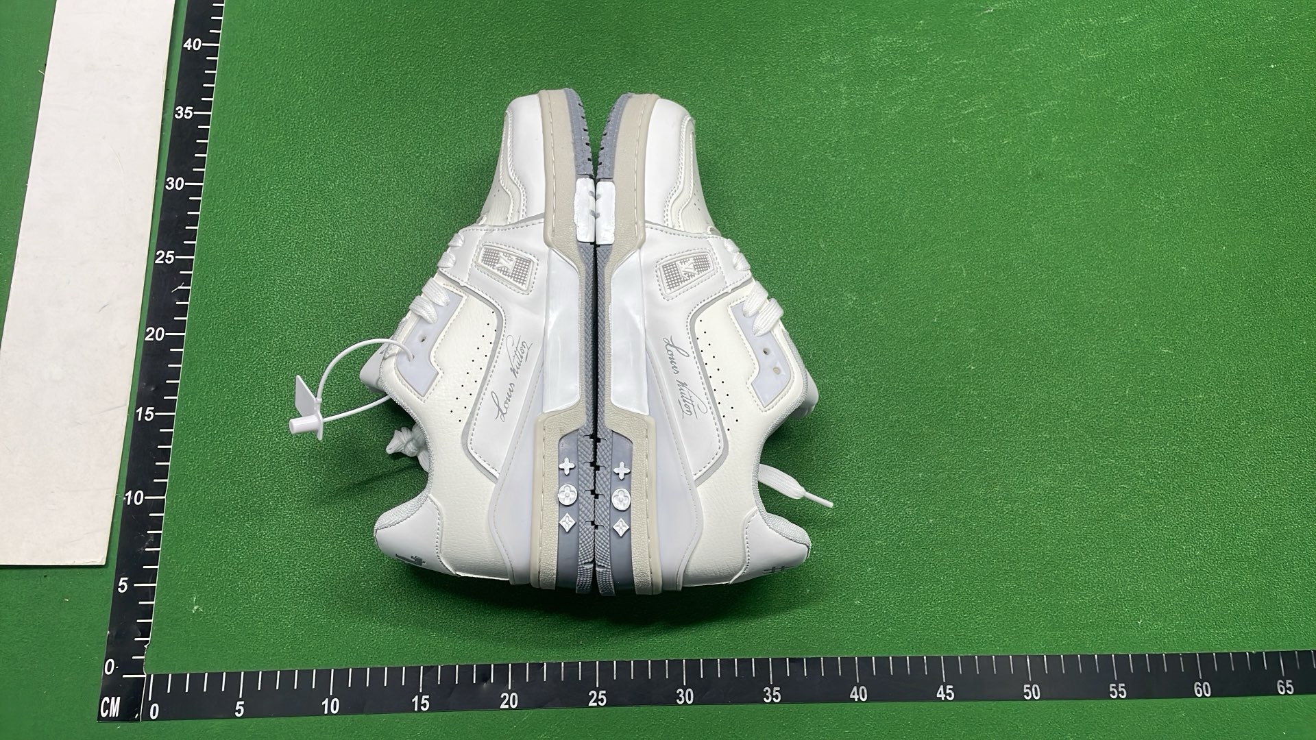 Louis Vuitton LV Trainer Sneakers White Black Monogram