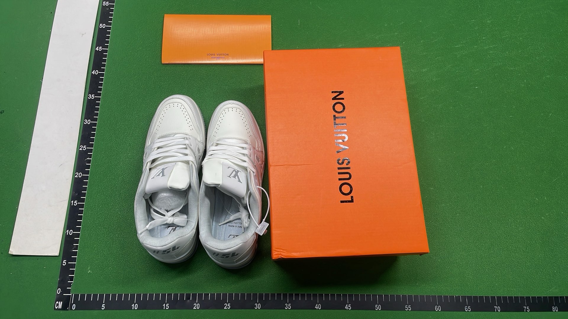 Louis Vuitton LV Trainer Sneakers White Black Monogram