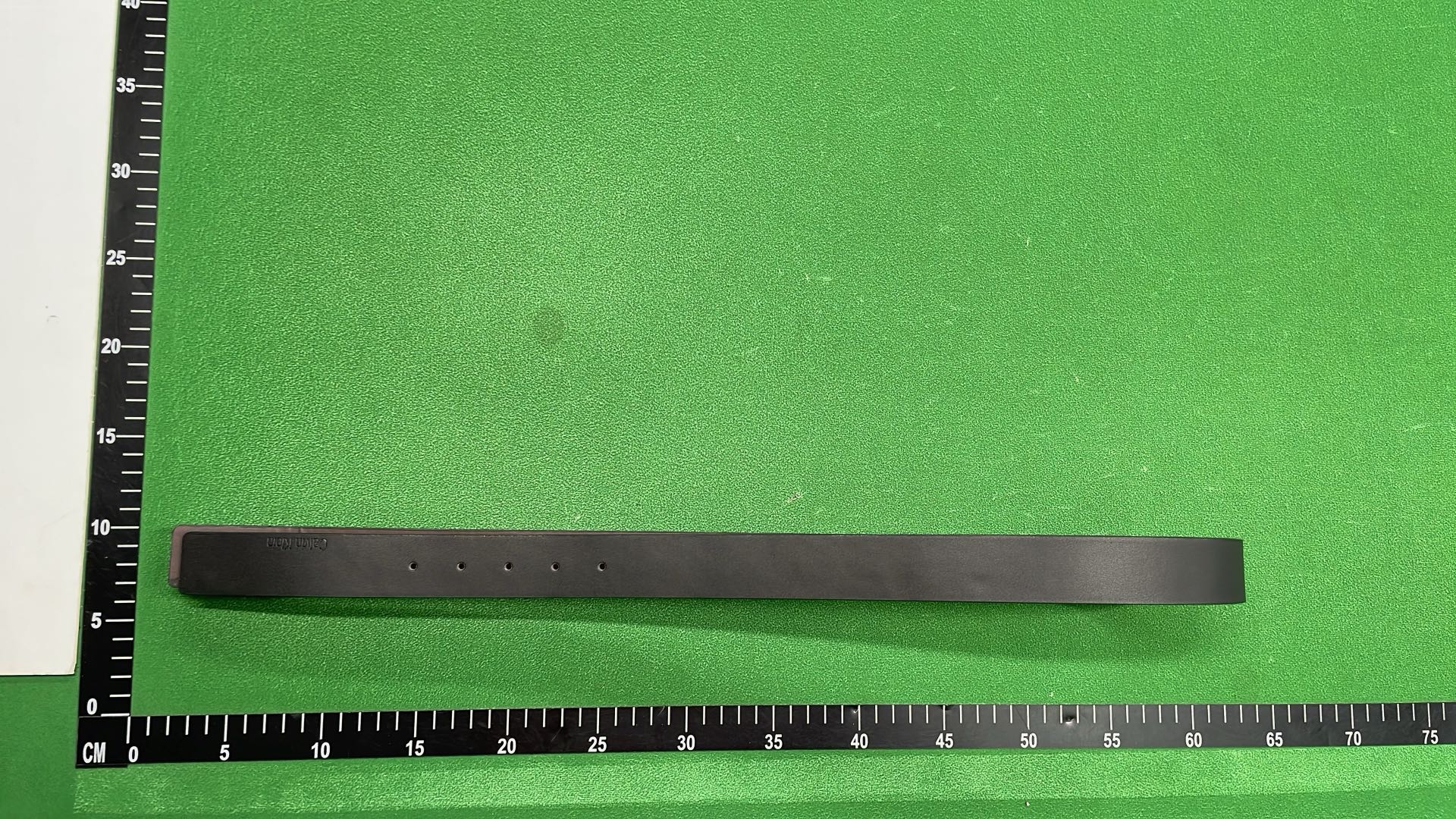 Calvin Klein Men's Belt with Silver Buckle