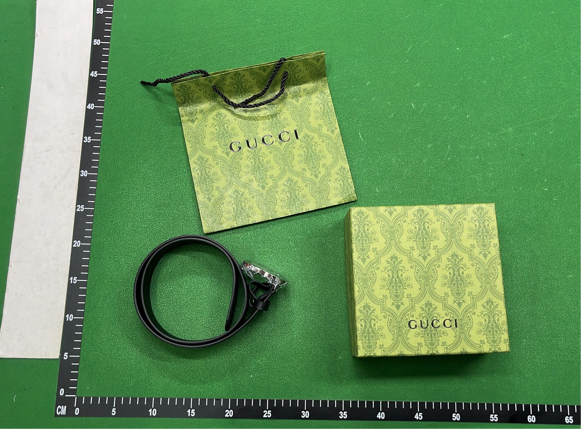 Gucci Leather Belts with GG Logo Buckle - Men's Fashion Accessories