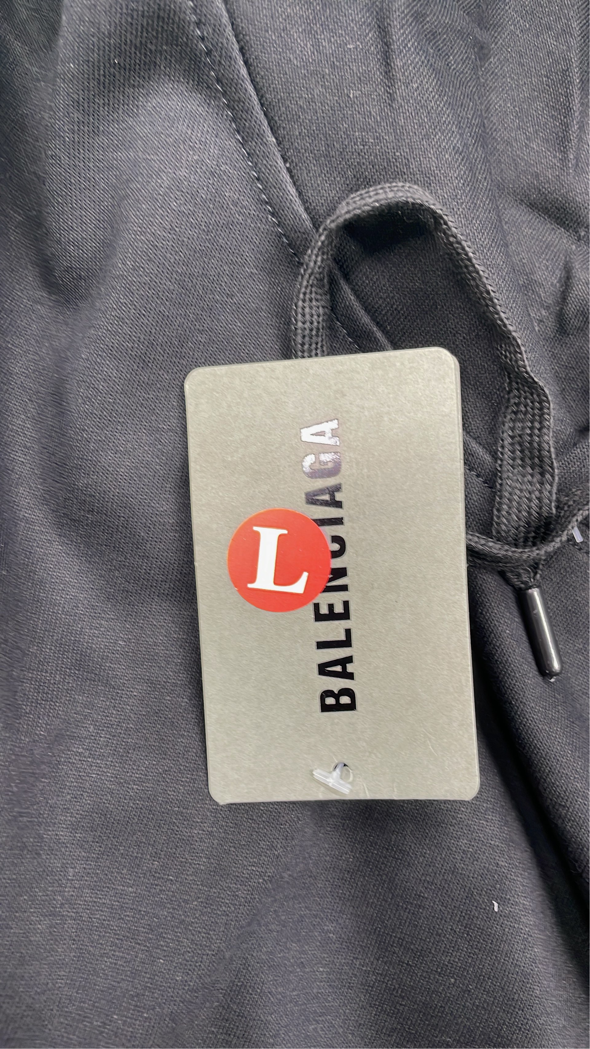 Balenciaga Hoodie White Logo Sweatshirt