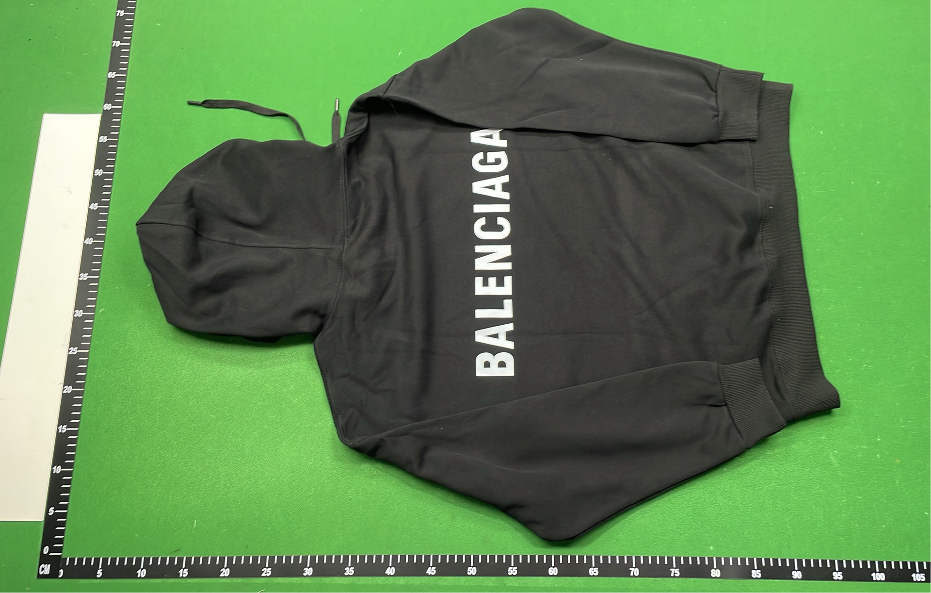 Balenciaga Hoodie White Logo Sweatshirt