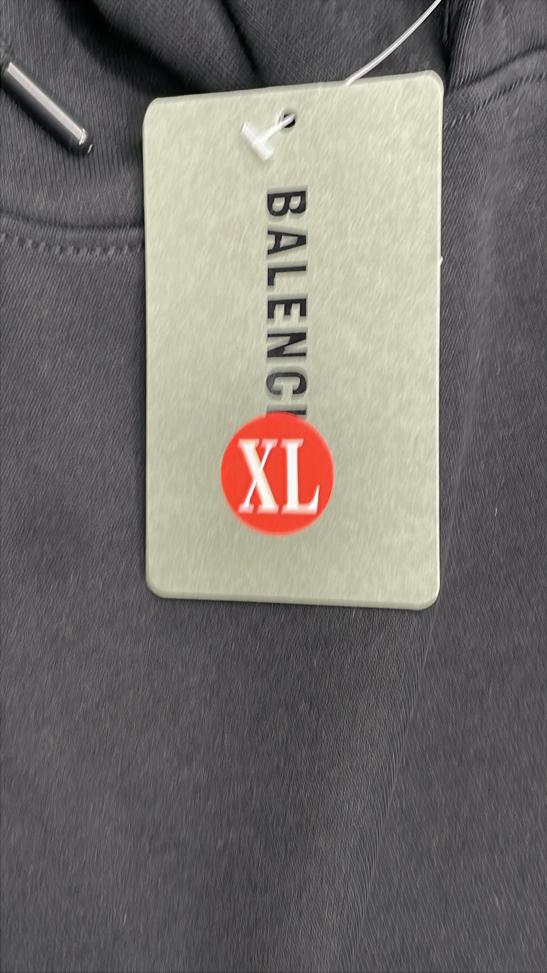 Balenciaga Hoodie White Logo Sweatshirt