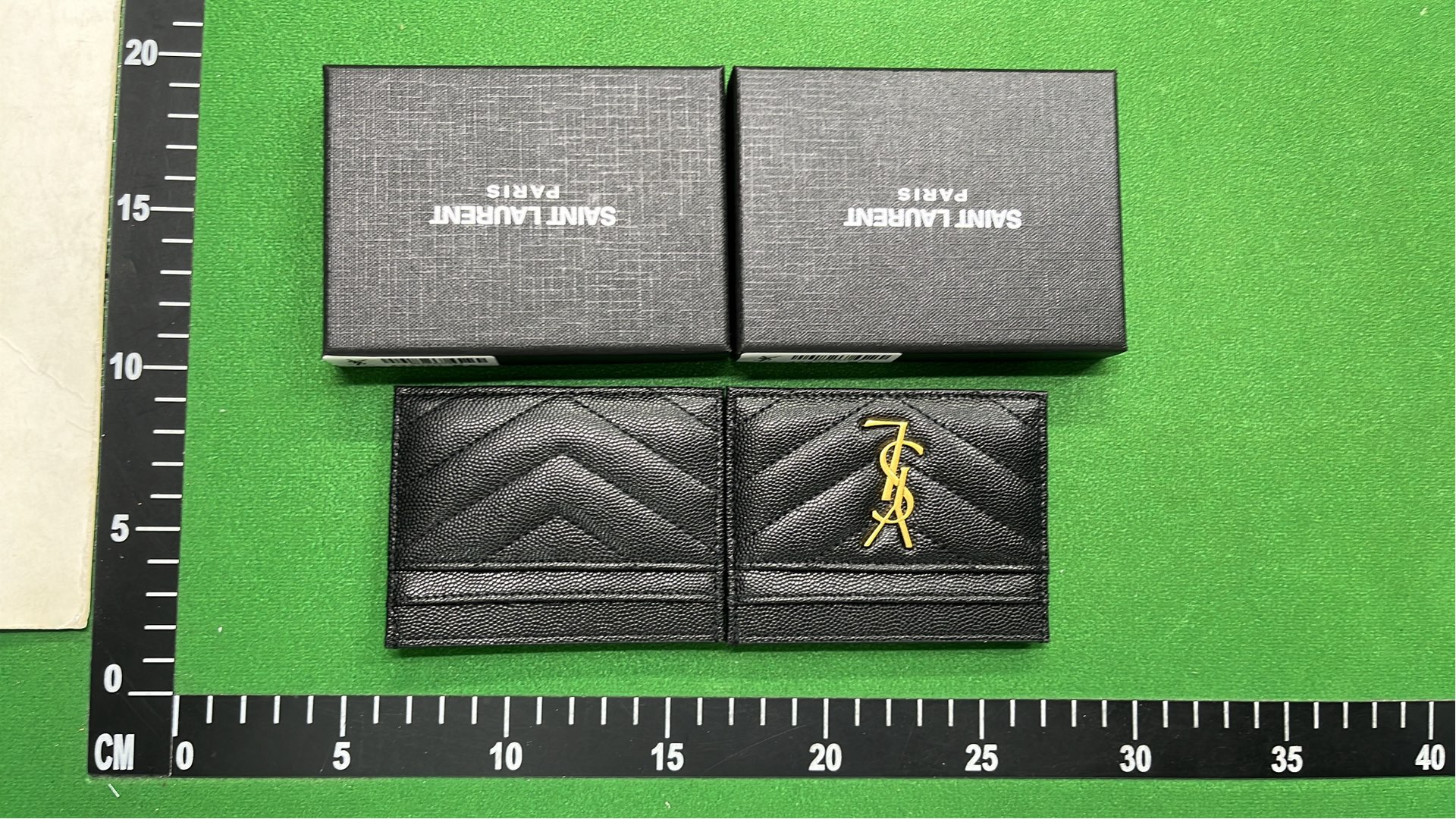 YSL Monogram Quilted Card Holder in Multiple Colors