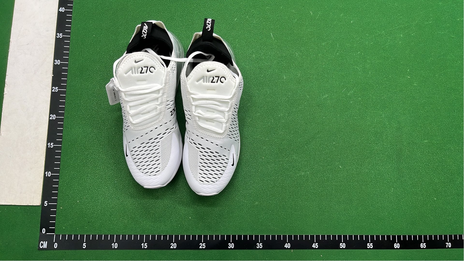 Nike Air Max 270 White Mesh Sneakers