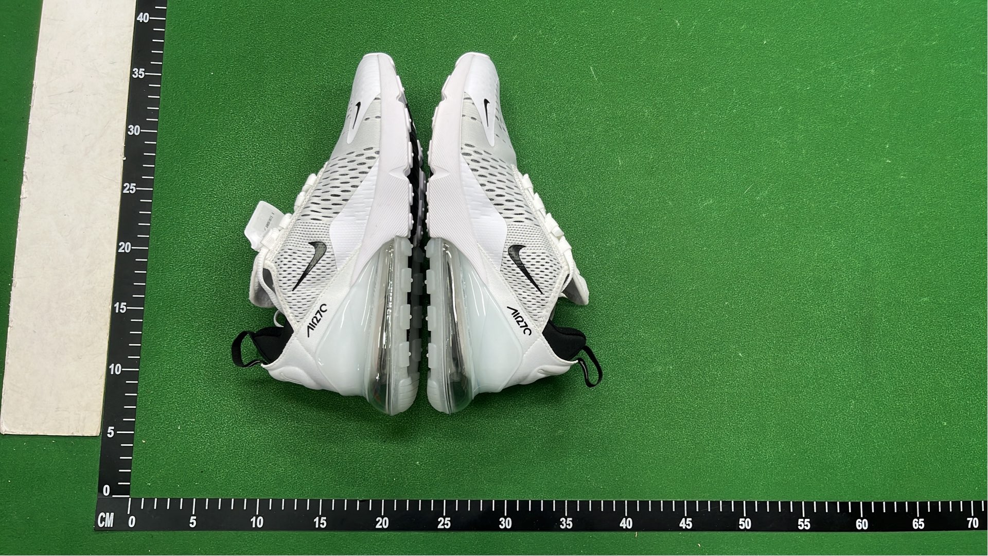 Nike Air Max 270 White Mesh Sneakers