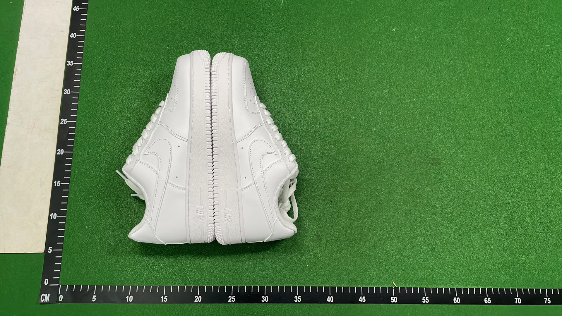 Nike Air Force 1 White Leather Sneakers