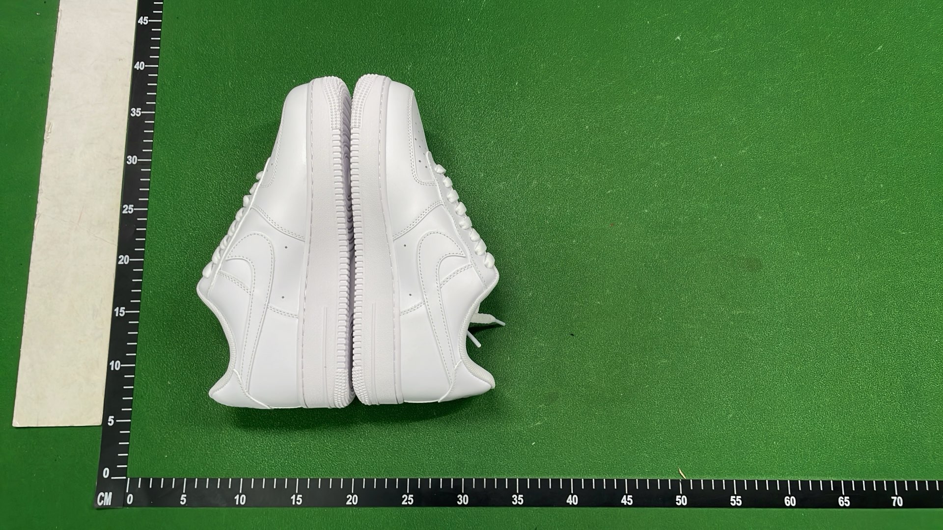 Nike Air Force 1 White Leather Sneakers