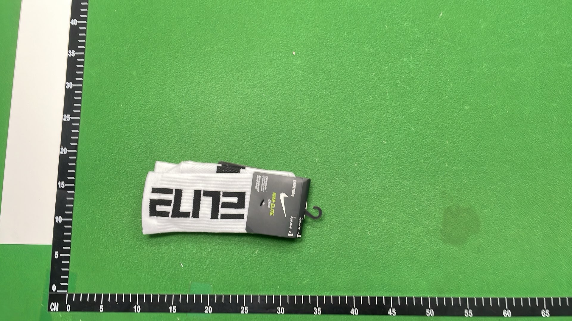 Nike Elite Everyday Crew Socks White Black